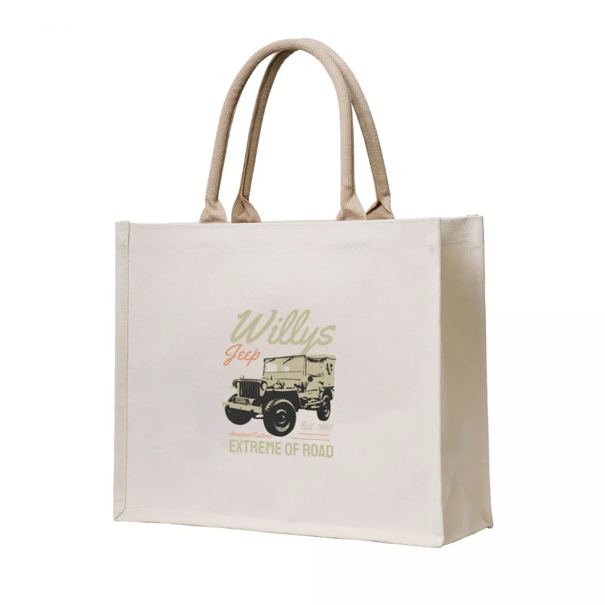 

Old Car Tote Bag supermarket folding bag Handbags shopper bag woman