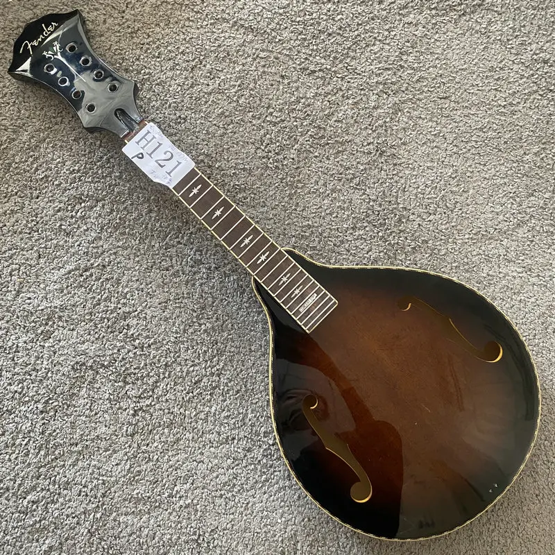 

H121 Concert Tone Brown Color Mandolin Guitar Unfinished No Hardwares Authorised for DIY Replace USE