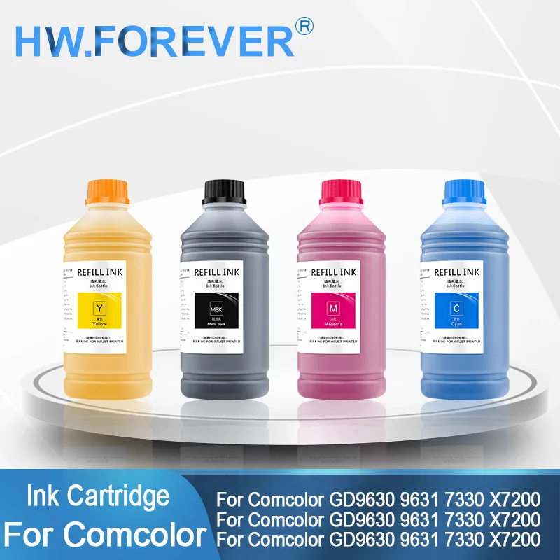 

Запасные пигментные чернила для Riso Comcolor 3150 7150 9150 3110 3050 7050 9050 FW1230 5230 5231 5000 HC5000 5500, комплект чернил для заправки принтера