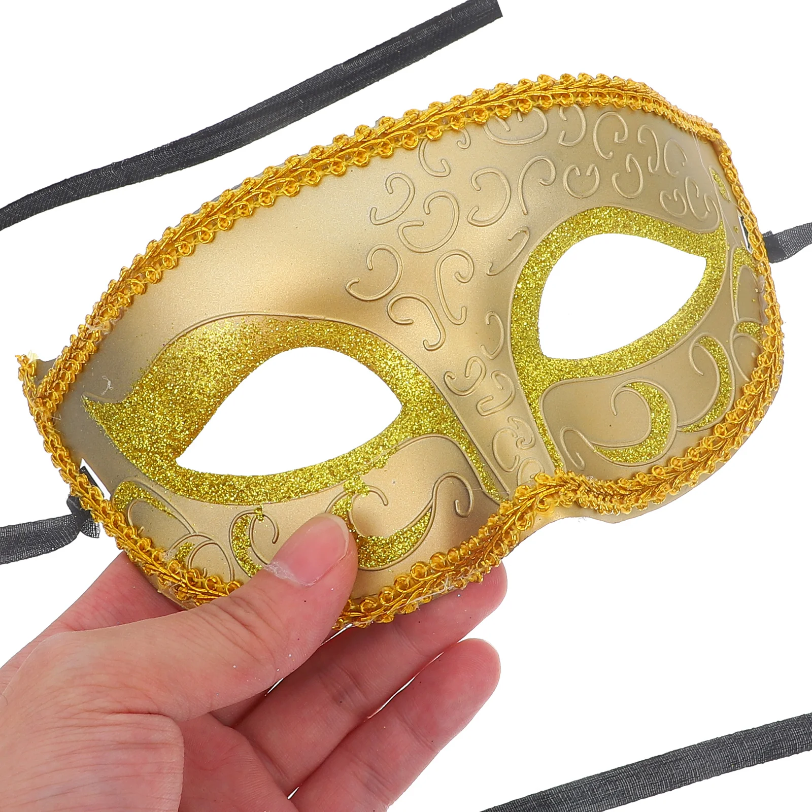 

Mask White Masquerade Women Party Blue Masks The Carnival Accessories High Quality Miss