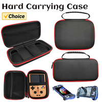 EVA Hard Carrying Case Shockproof Travel Carry Bag Anti-scratch with Mesh Pocket for Anbernic RG556 Retro Handheld Game Console