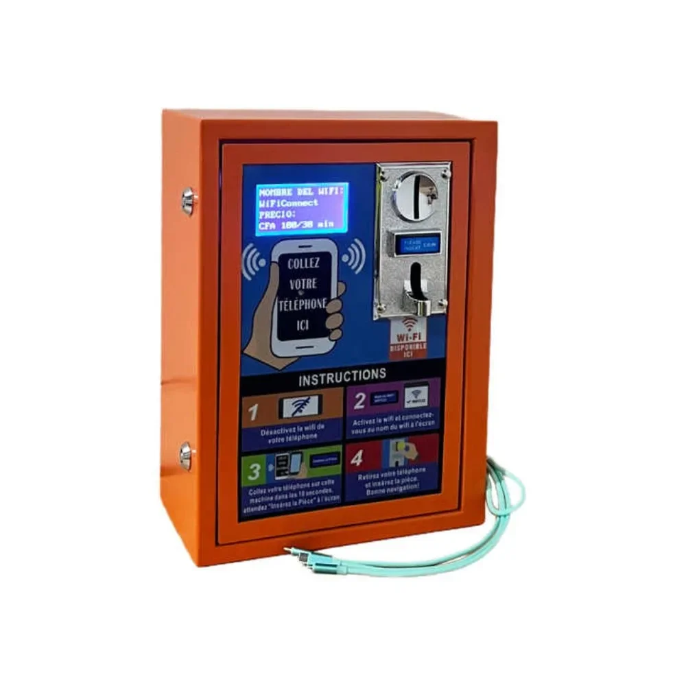 

Cross-border Coin-operated Wangdo Machine Self-service Wireless Vending Machine Add Charging Cable Distributor Automatic Hotspot