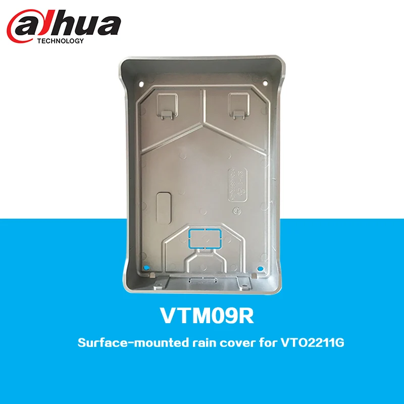 

Dahua Ourdoor Station Rain Cover VTM05R for VTO2202F, VTM07R for VTO3211D, VTM08R for VTO3221E and VTM09R for VTO2211G