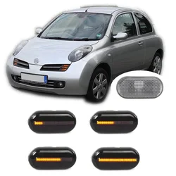 Suitable for NIssan Micra III C+C K12 2002 - 2010 Dynamic LED Indicator Side Marker Signal Light