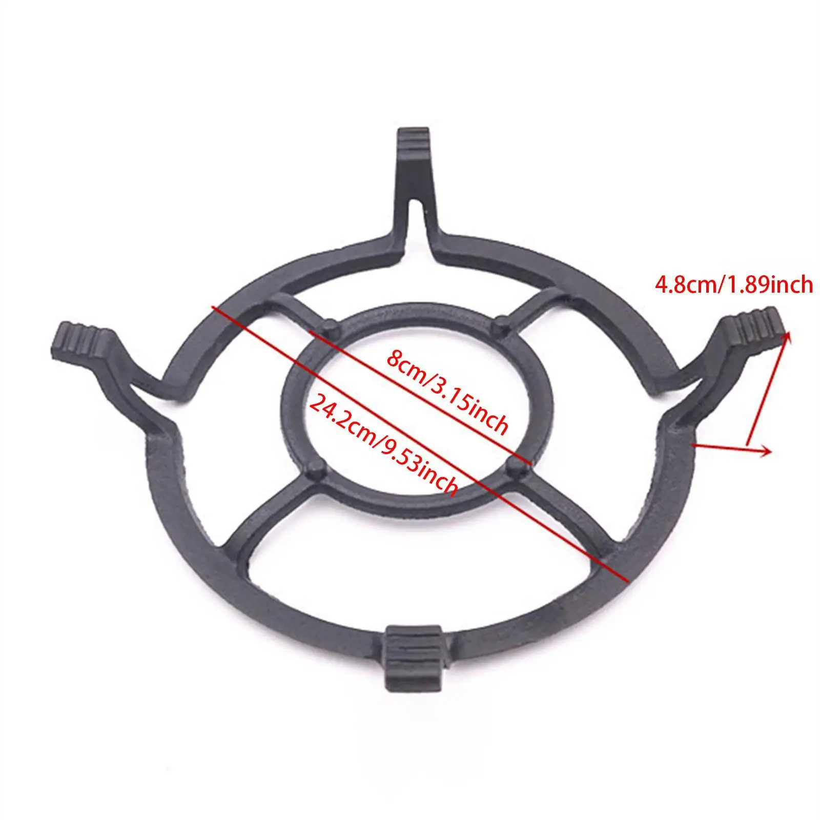 Wok Ring غير قابل للانزلاق شديد التحمل لمستلزمات المطبخ في المطاعم ملحقات نطاق الغاز