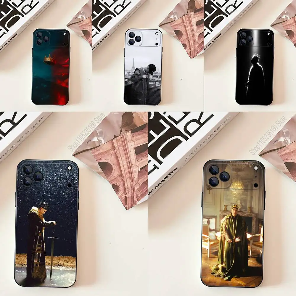 

C-Cris M-MJ Apocalipsis Phone Case For iPhone 17,16,15,14,13,12,11,Pro,Max,Plus,E,SE4,Air,Mini Black Precise Hole Matching