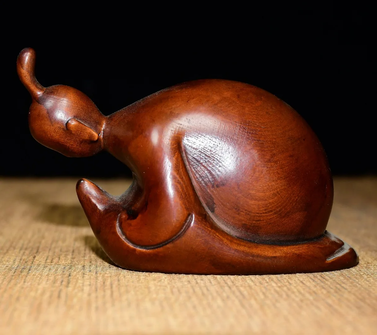 

3"Folk Collection Old Boxwood Faceless Buddha Kneeling and worshipping Buddha Devoutly worshipping Buddha Amitabha