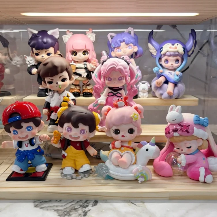[In Stock] Tntspace Co-Branded Honor Of Kings Canyon Illusion Trendy Toy Blind Box Cute  Anime Figurine Rayan Mystery Box Gifts