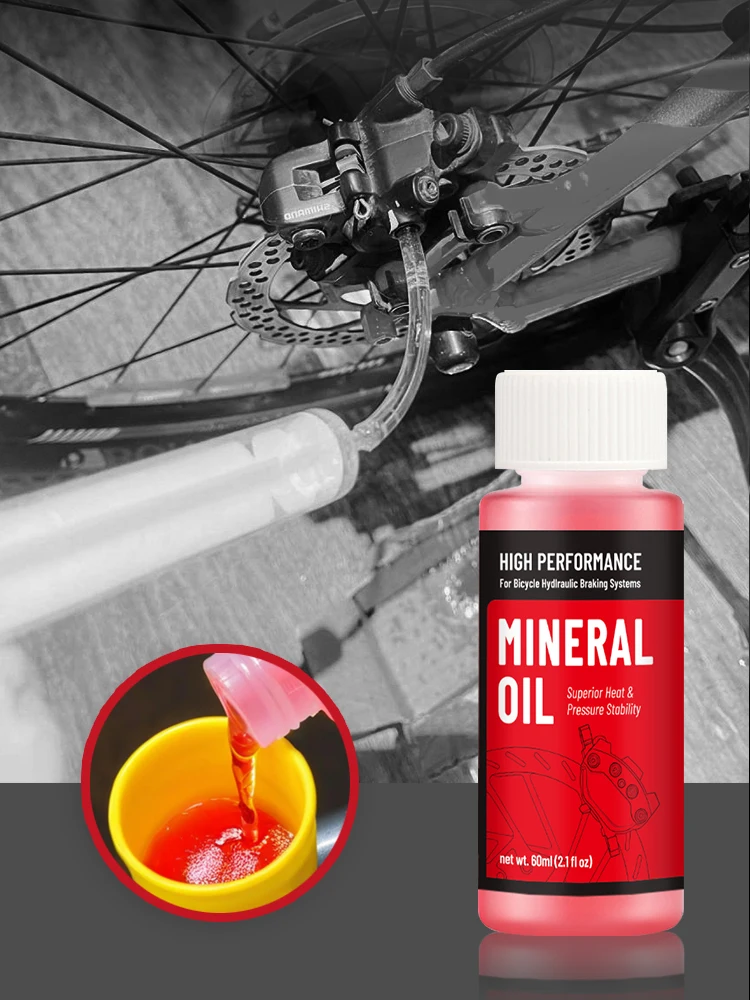 AliExpress NONE Bike Brake Mineral Oil 60ml/2.1oz Ideal for Shimano and Tektro Hydraulic Brake Systems Mountain Bike Accessories