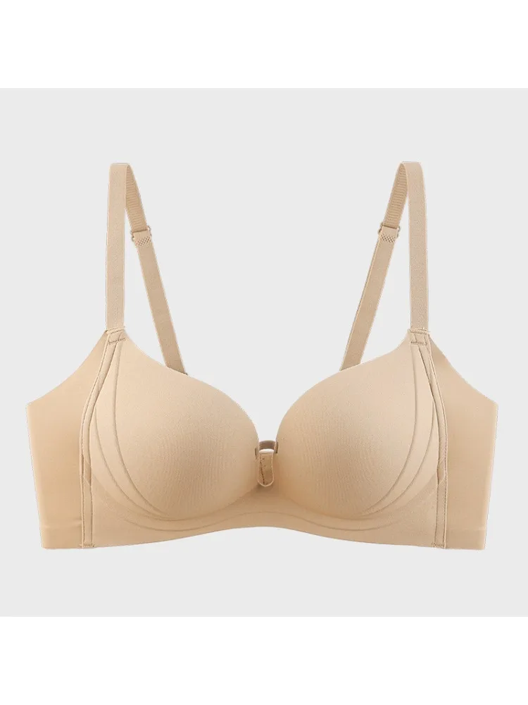 

Бесшовный бюстгальтер для женщин с полным покрытием - минимизирует объем большой груди, предотвращает провисание, обеспечивает комфорт и воздухопроницаемость, невидимое нижнее белье под футболкой, новинка