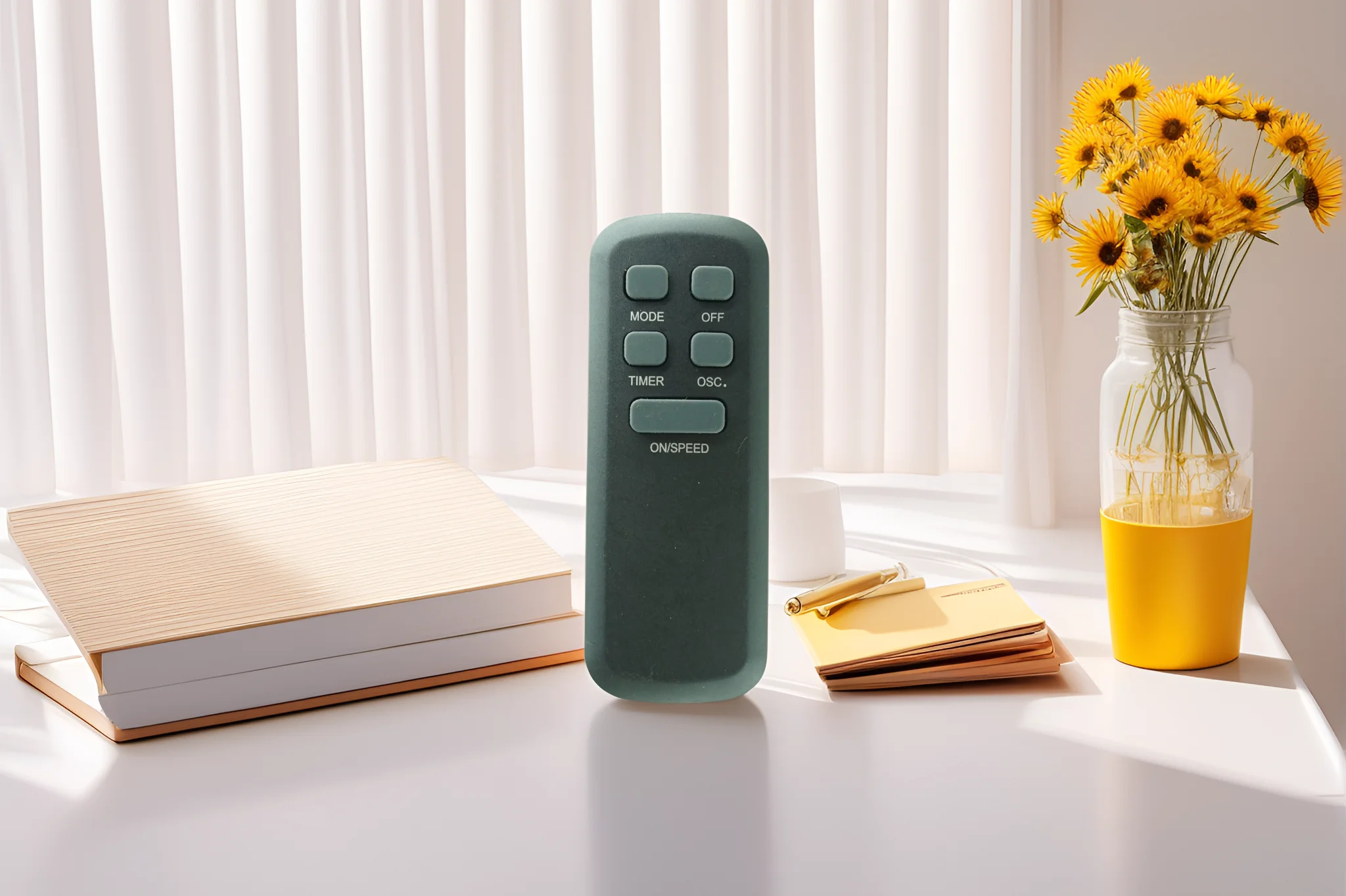 Control remoto compatible con los ventiladores de torre Kangaroo KG724, Matestar, Nova, Otto, Range, Scanfrost y Blanton BCF-SF2301B.