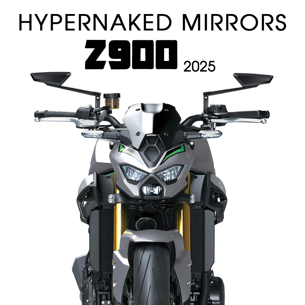 

2025 Z900 Z 900 Motorcycle Hypernaked Mirrors for KAWASAKI Z900 Accessories Adjustable Side Rearview Z900 SE Z900 2025