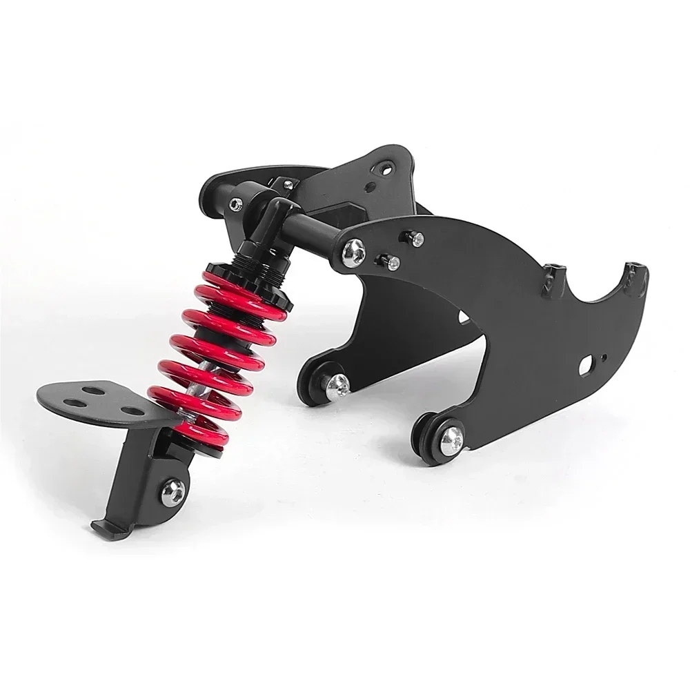 For Xiaomi KickScooter Mi3 Electric Scooter Modifited Rear Suspension Kit Rear Shock Absorption Fender Light Accessories Parts