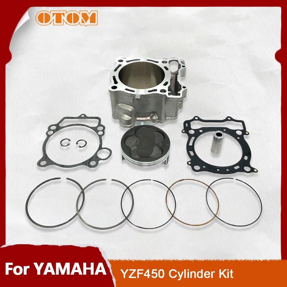 OTOM Motorcycle 5TA-11311-12/99999-03528-00 Cylinder Piston Assembly 95mm Cylinders For YAMAHA YFZ450 2004-2005 Motocross Parts