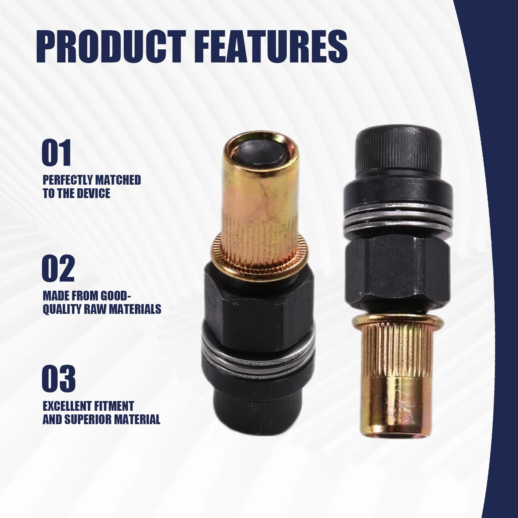 ABWR-Manual Rivet Nut Pulling Tool Riveting Manual Threaded Rivet Nut Tool Drill Adapter Rivet Nut Tool Manual Cordless Riveter