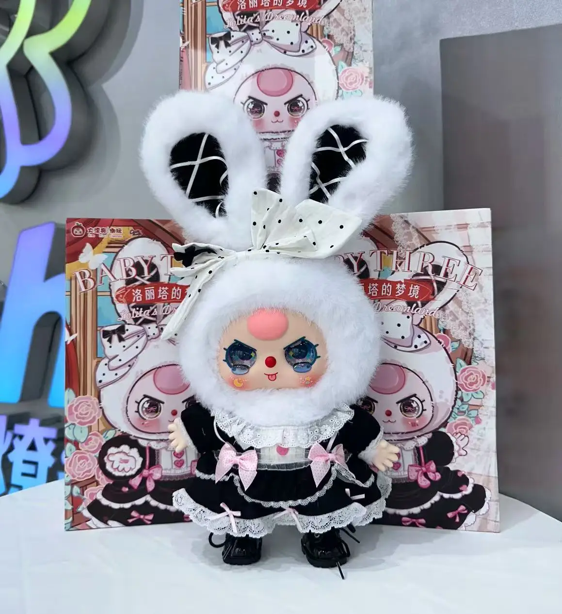 

Горячая подлинная большая красивая домашняя детская три Лолита 400% слепая коробка модная игрушка милые куклы фигурка модель для девочки подарок