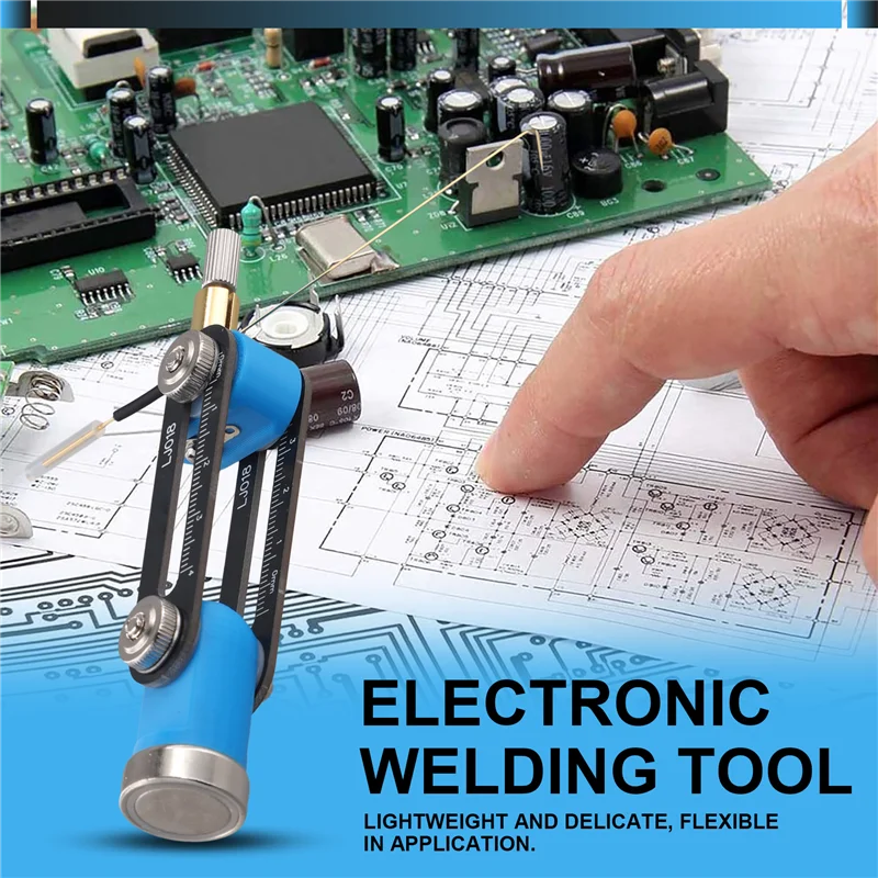 AB47-توقيت إشارة تحلق الرصاص إصلاح البيانات اختبار الذهب تصفيح PCB المتعدد إبرة لتقوم بها بنفسك لوحة دوائر كهربائية أداة لحام الإلكترونية