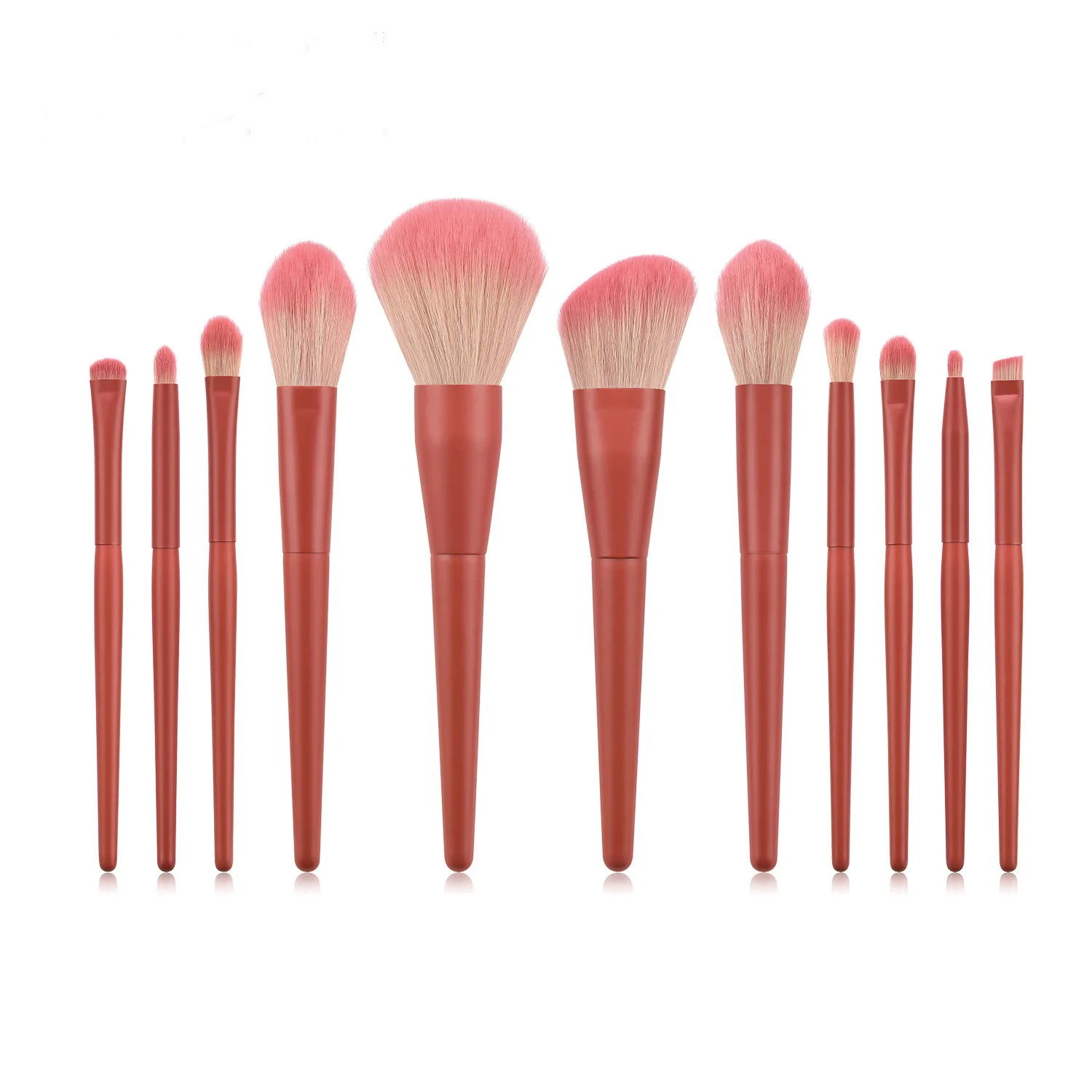 11 Pcs Professional Makeup Brushes Powder Foundation Eyeshadow Make Up Brushes Set Hair Synthetic Cosmetics  Brush