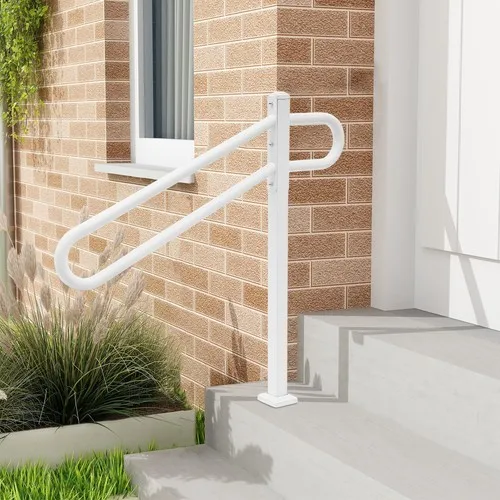 

Металлические защитные перила для уличных лестниц и ступеней, защита для крыльца