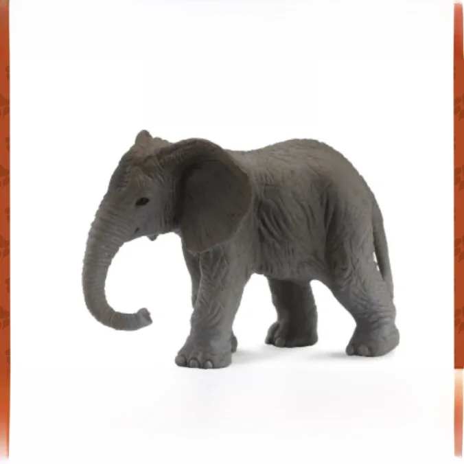 

Коллекционная реалистичная модель дикого животного CollectA: Слонёнок 88026, маленький африканский слон, статичная фигурка животного для детей от 2 лет и старше