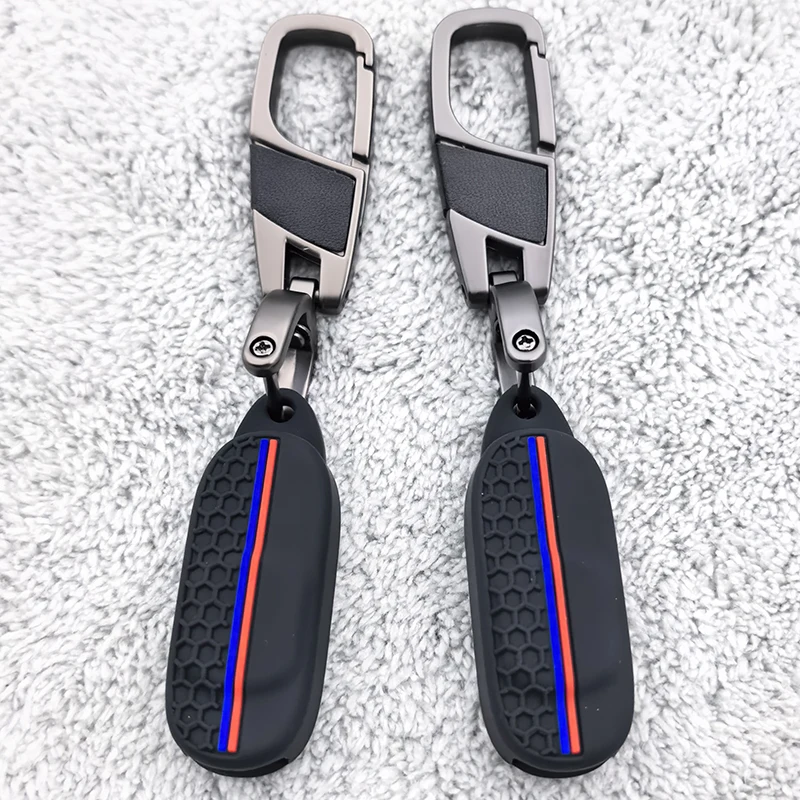Silicone Motorcycle Key Case for Zontes Kiden GK350 125m 150m 150D 368E 368g 368D 368m 350D 350m ZT350-D Keychain Cover Shell