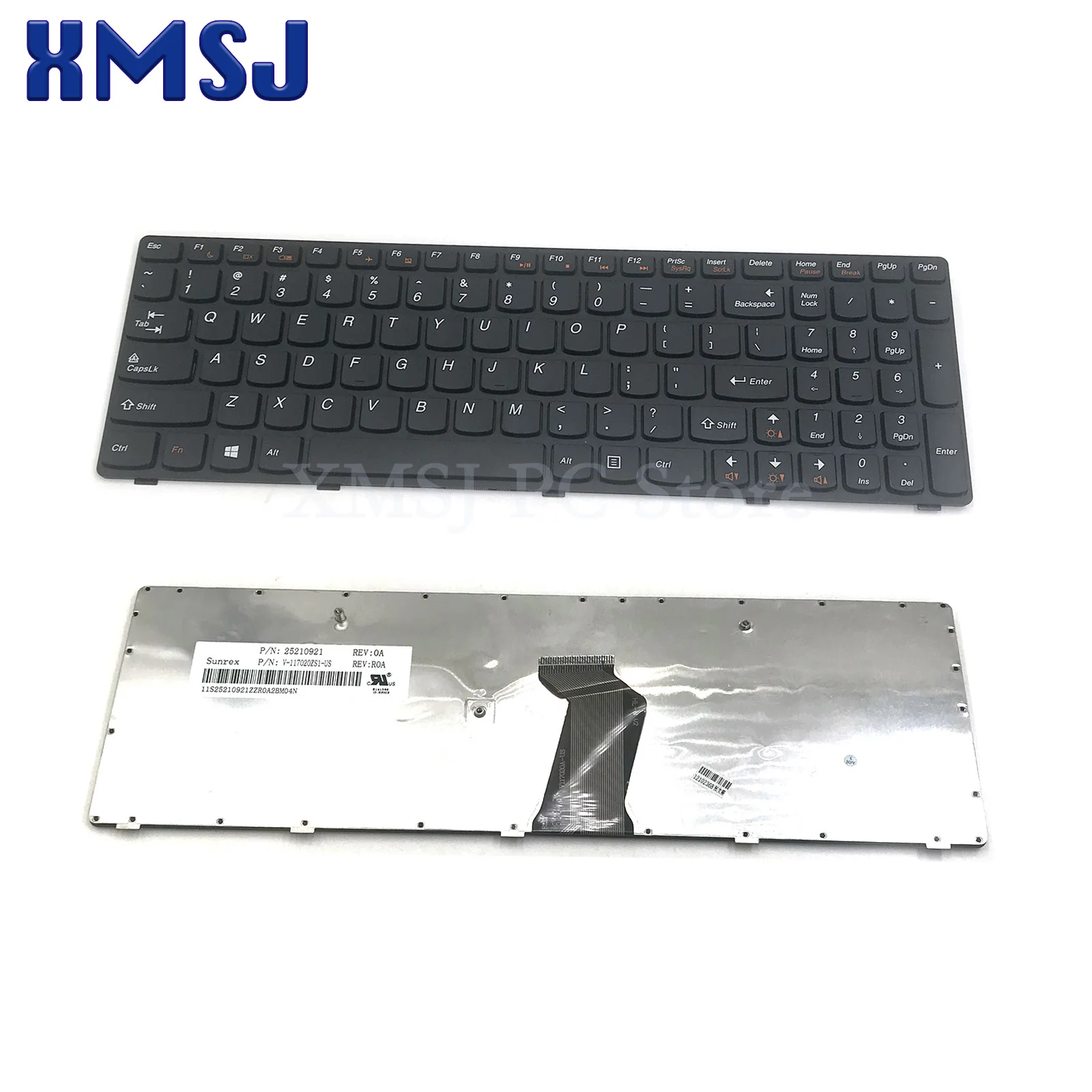 

For Lenovo 25210921 V-117020ZS1-US 25210891 25210952 G500 G505 G510 G700 laptop keyboard