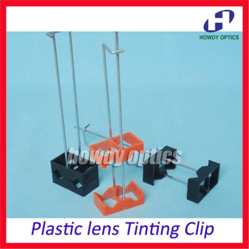 6pcs Plastic Lens Tinting Clip Tint Holder Tool