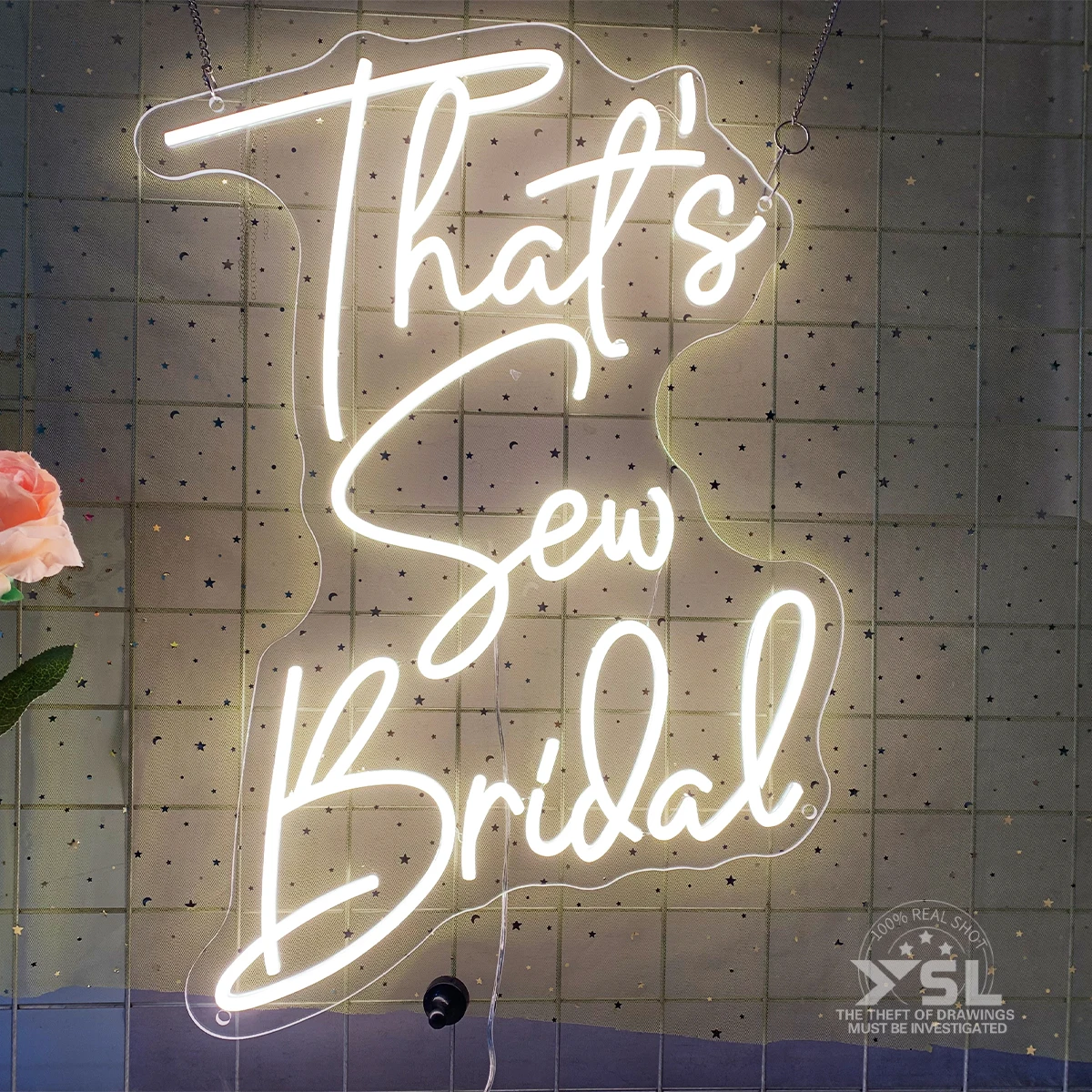 Thats Sew Bridal neon signs apply to the wedding banquet couple confession neon signs to create atmosphere led neon light