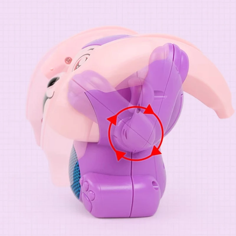 لعبة القرد المتداول للأطفال التحكم الصوتي الكهربائي ضوء الغناء سوف الوجه وشقلب الطفل تمارين الزحف