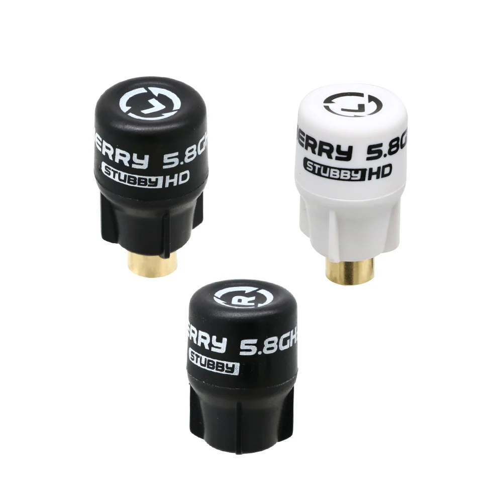Rush Cherry Antenna FPV 5.8G Antenna LHCP RHCP SMA MMCX UFL Adattatore connettore antenna a lungo raggio Stubby per drone da corsa
