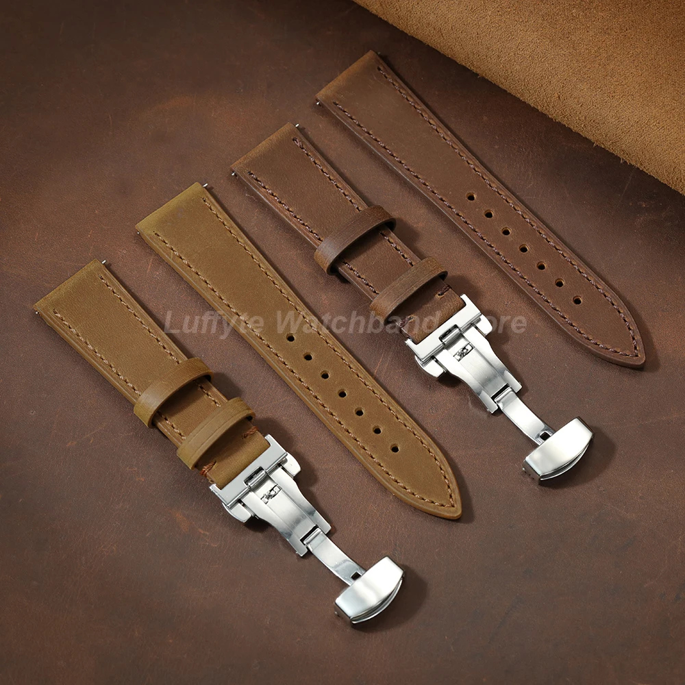 Correa de Reloj de Cuero Crazy - Suede Strap Watch reseña y precio