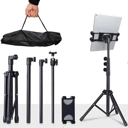 Tripod Floor Tablet Stand for Universale 5 To 14 Inch Phone & Tablet Mount Stand Holder for IPad Air Pro Xiaomi Lenovo Huawei