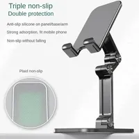 Upgrade Foldable  Mobile Phone Holder Desktop Tablet Holder For IPhone 15 14 13 IPad Samsung Xiaomi Universal Table Phone Stand