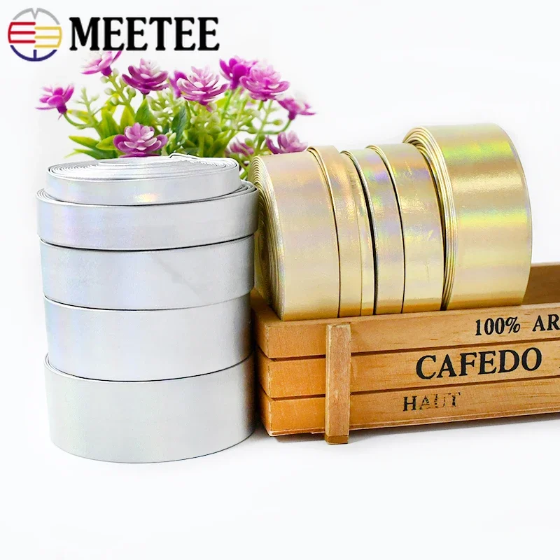 5/10Meters Meetee 5-30mm PU Faux Leather Rope Soft Ribbon Cord Webbing Decor Ribbons Garment Tape DIY Handmade Craft Accessories