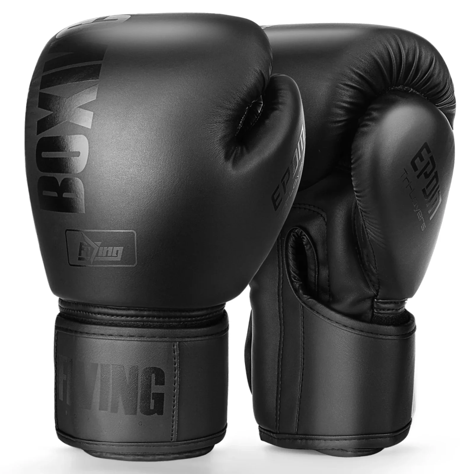 FIVING 10 12 14 16oz Rękawice bokserskie ze skóry PU Muay Thai Guantes De Boxeo Free Fight MMA Rękawice treningowe z workiem z piaskiem dla mężczyzn