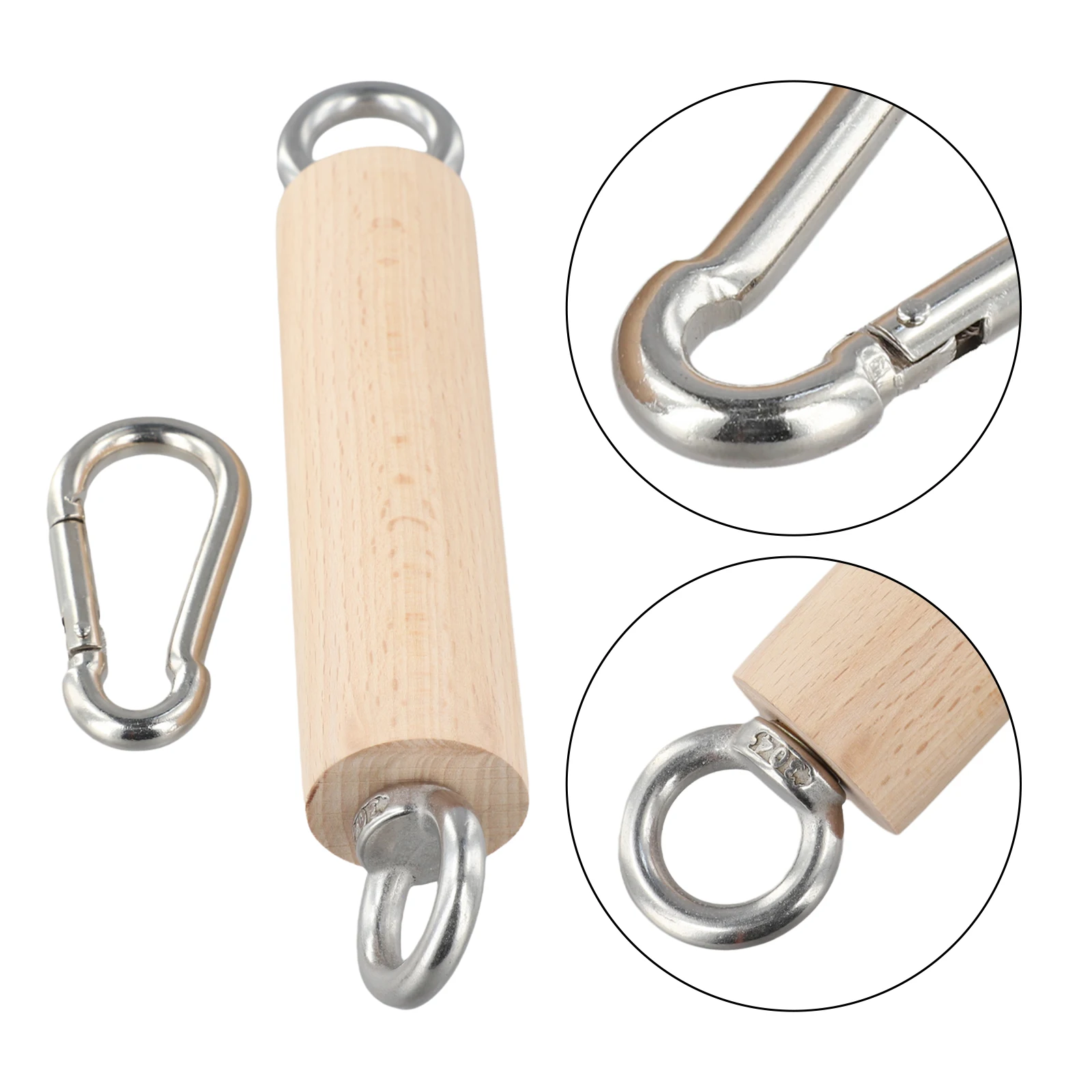 Fitness Training Fitness Equipment Comfortable Grip Exercise Handles 13*3.5cm Easy To Carry Lightweight Construction