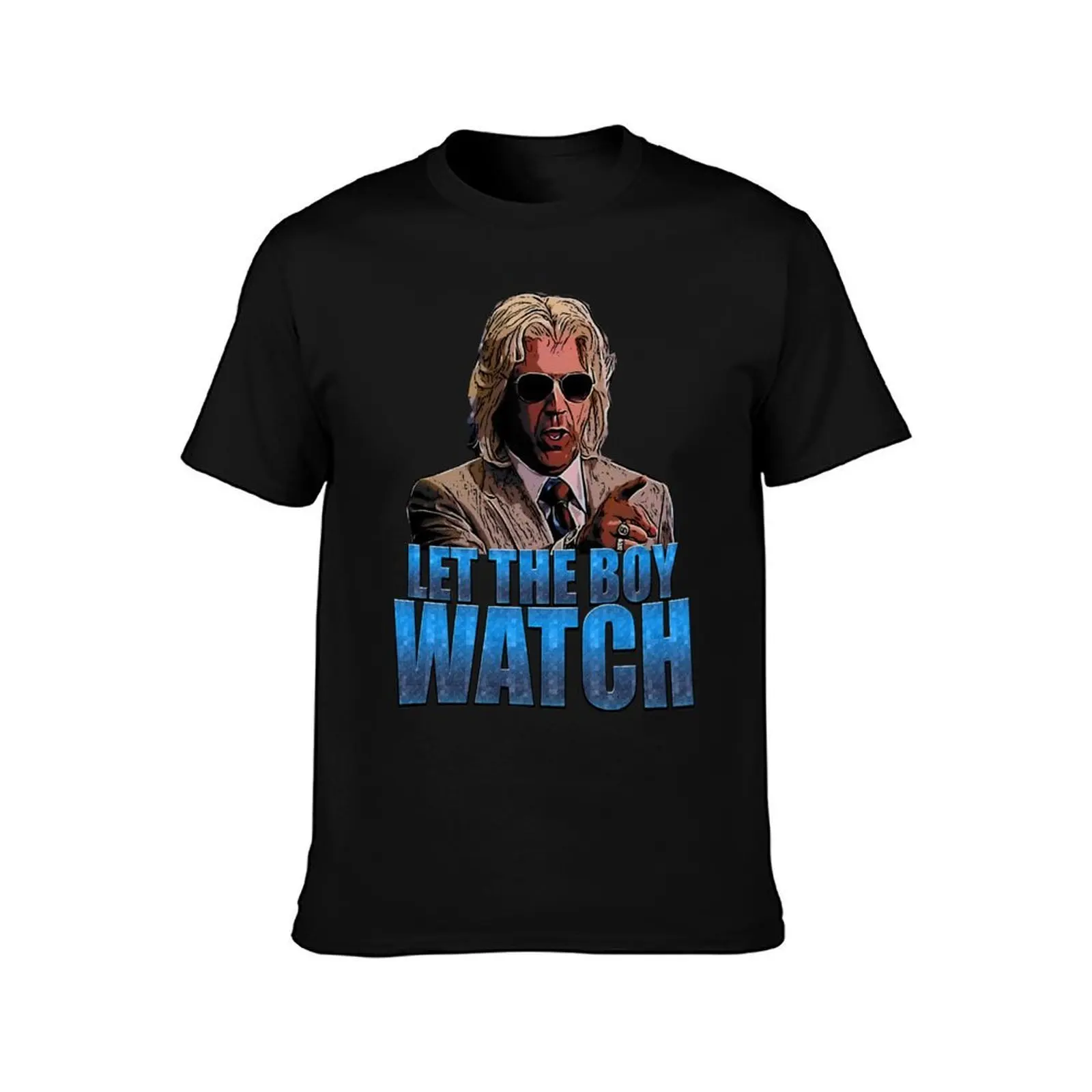 let the boy watch Classic T-Shirt cotton t shirt man T-Shirt