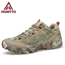 HUMTTO Men Hiking Shoes Breathable Outdoor Sports Climbing Shoes hunting shoes women Trekking Sneakers ankle boots tennis shoes