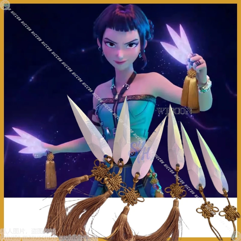

Zoey 코스프레 3D Polylactic Acid Chinese Knots Props 6pcs Anime Movie Kpop Demon Cosplay Halloween Christmas Party Gifts Customized