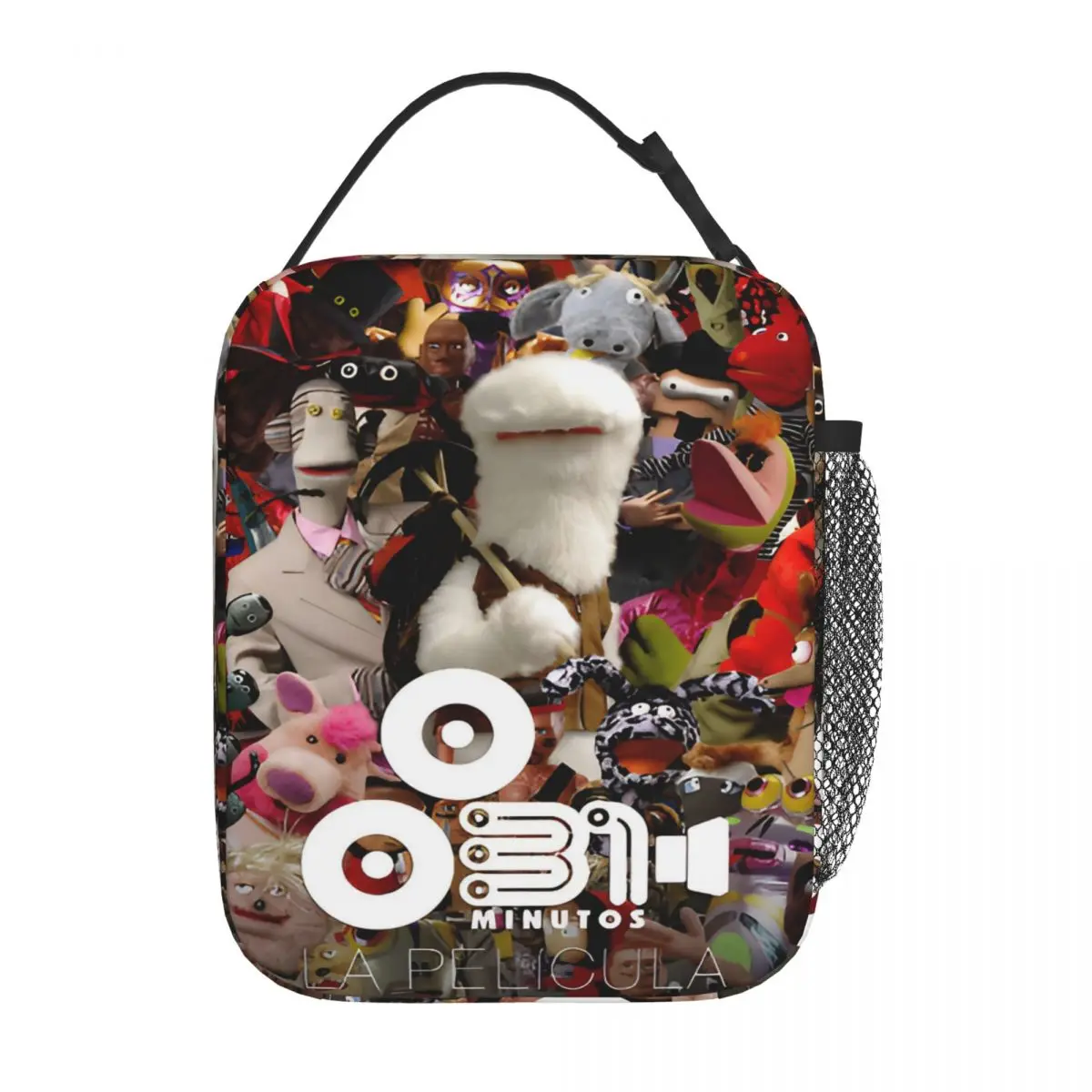 31 Minutos Chilean Comedy Insulated Lunch Bag High Capacity Cartoon Lunch Container Cooler Bag Tote Lunch Box Food Handbags