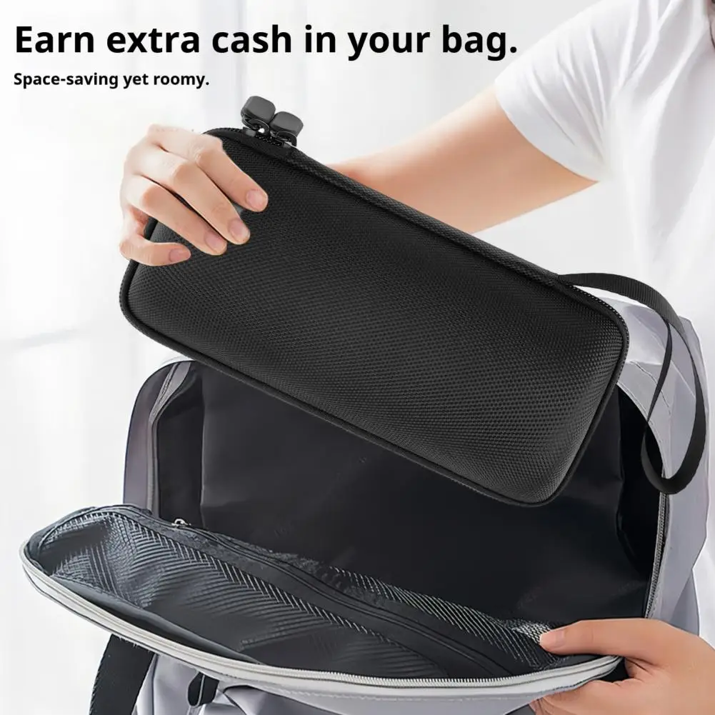 حقيبة حمل مكبر الصوت المحمولة حقيبة تخزين مكبر الصوت الواقية ذات الغلاف الصلب لمكبرات الصوت المقاومة للماء والمتوافقة مع البلوتوث