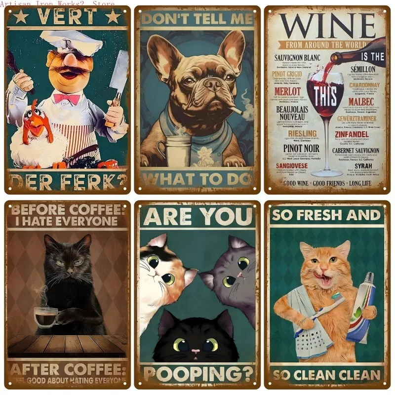 Metal Signs Vintage…