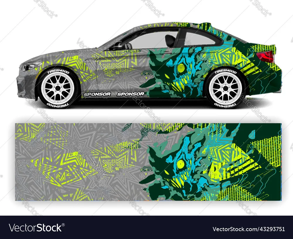 

Car Body Film Car Color Change Film Wrap Sticker Decal Decorative Cut Body Racing Graphic Decal Vinyl Wrap Car Accessories Decor