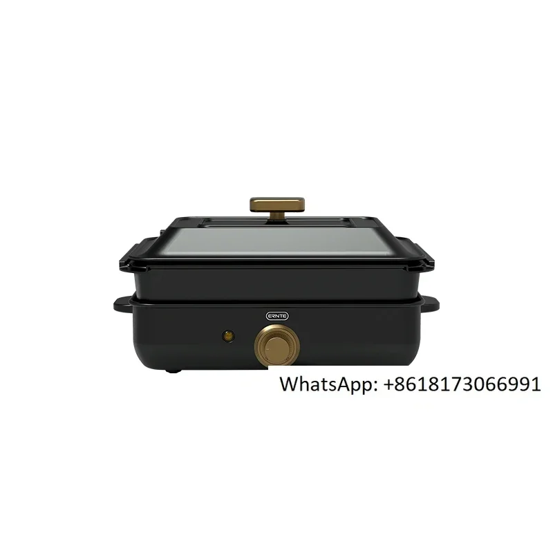 ERNTE Electric Hotpot Multi functional Cooking Pot Home Electric Frying Pot Frying Pot