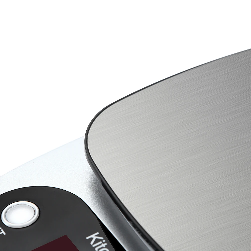 

3 кг/0,1 г цифровые кухонные электронные пищевые весы, высокоточная платформа из нержавеющей стали, компактный дизайн для домашнего использования, граммовые весы