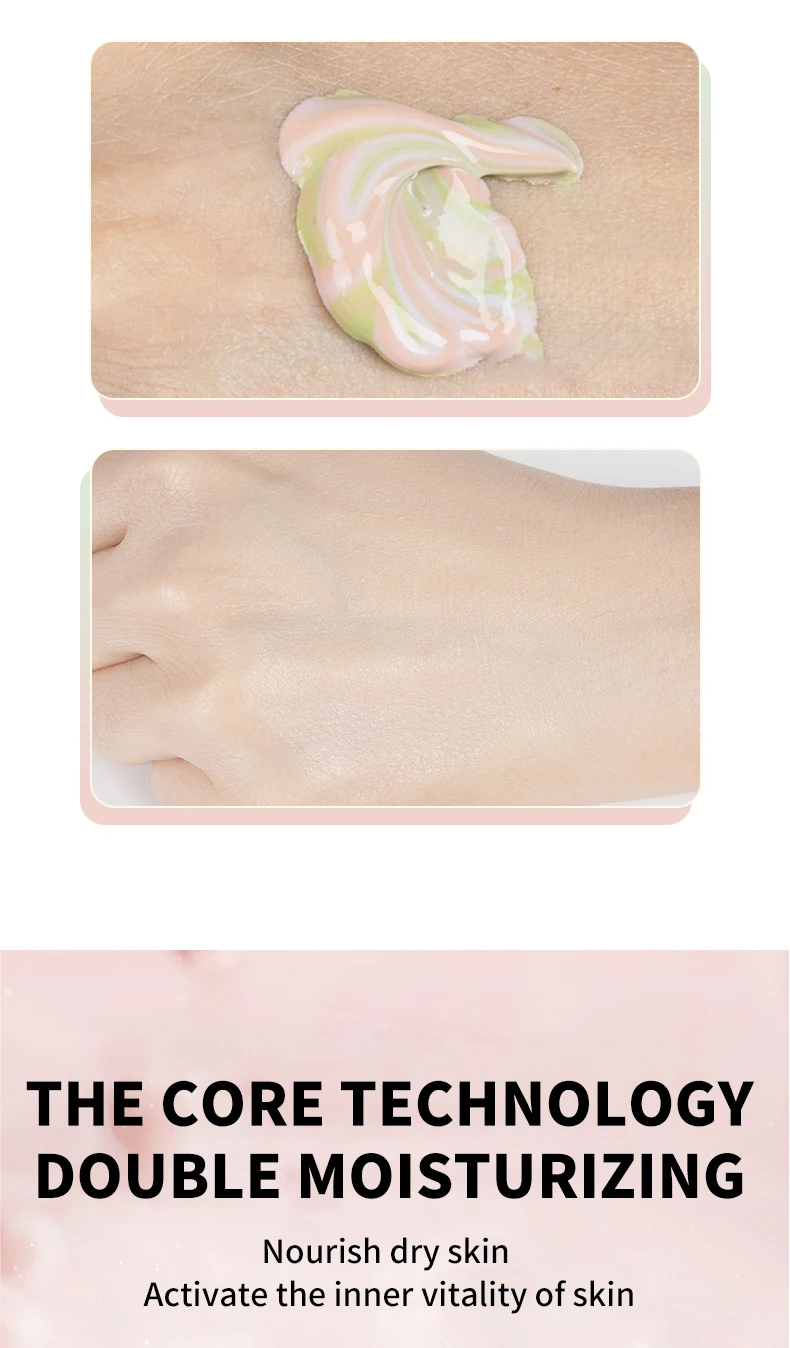O'CHEAL One-Step Three Color Spiral Contour Isolation Primer Feuchtigkeitscreme Gesichtspflege Corrector Foundation Makeup Cosmetic – Detail 8