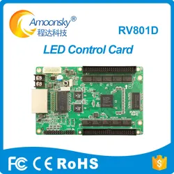 Linsn Receiving Card Linsn RV801D Led Display Synchronous Control Card Work with Amoonsky LVP915/LVP915S Wall Screen Splicer