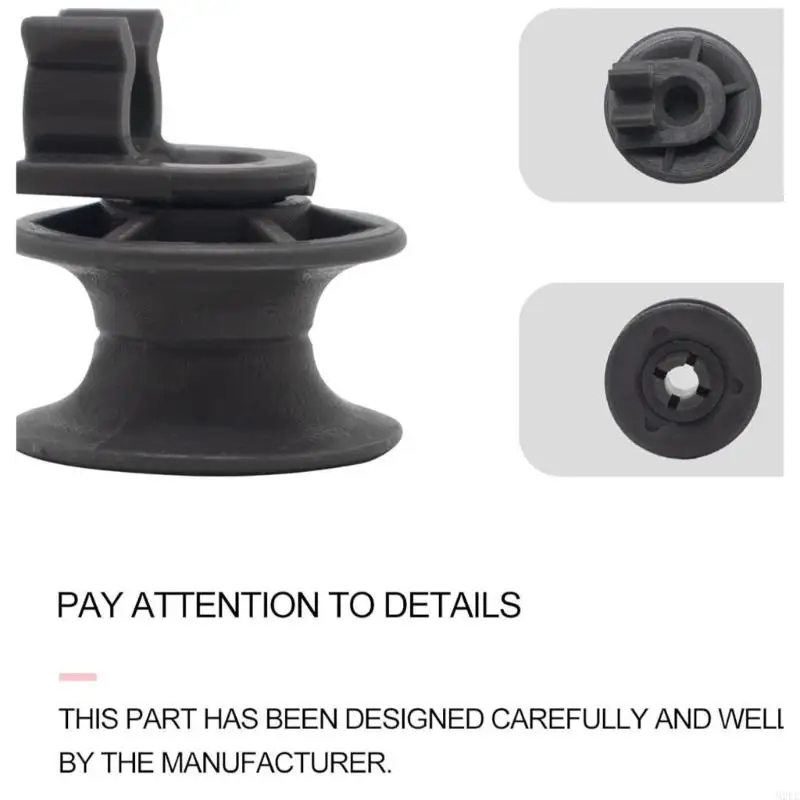 2025 Новая замена колеса по посудомоечной машине запасная посудомоечная машина запасная часть пластиковая текстура