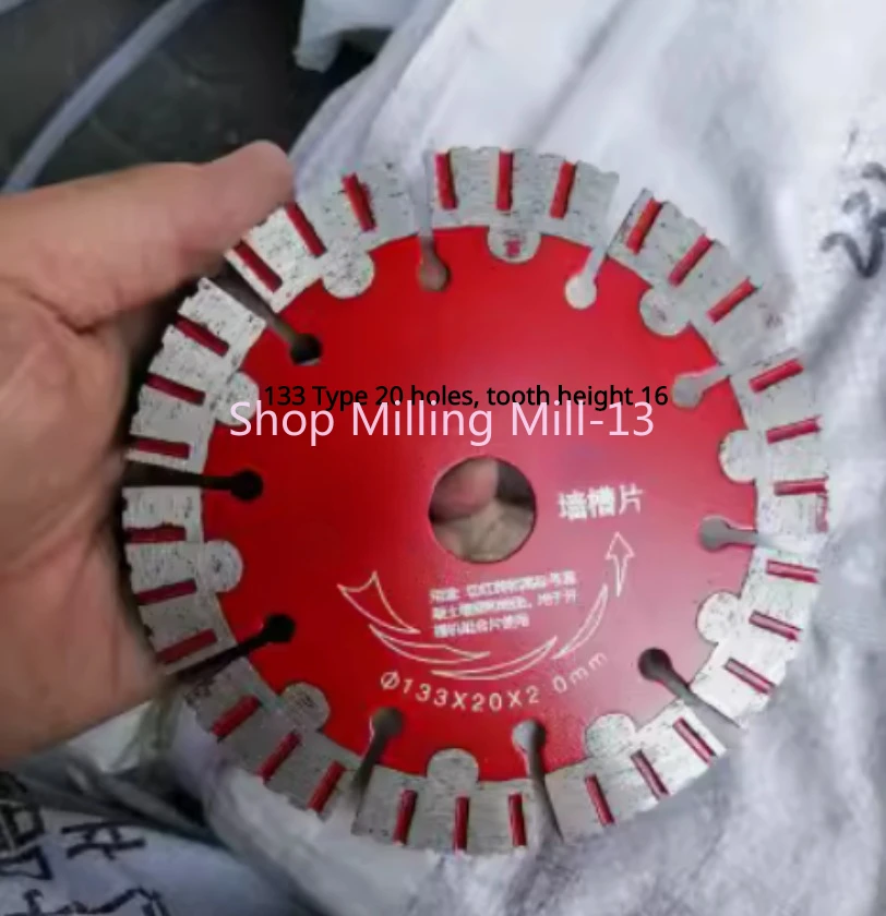 114 121 125 133 156mm Diamond Saw Blade Dry Cutting Disc for Marble Concrete Porcelain Tile Granite Quartz Stone Cutting Discs