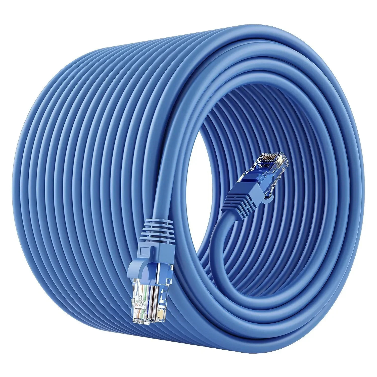 Cat 6 Ethernet RJ45 Network Cable Cat7 Flat Ethernet Patch Cables For Modem, Router, LAN, PC 1m 2m 3m 5m 10m 20m 30m